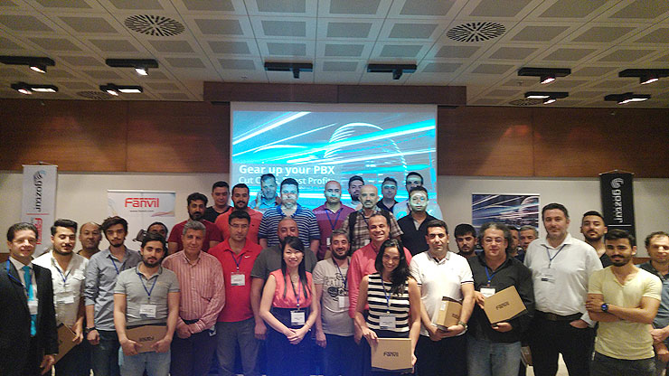 Fanvil Collaborated with 3CX and Turkish distributor Goztur for Training event in Istanbul